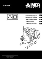 Imer Group JARD 7 EX Manual De Usuario