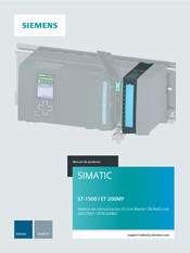 Siemens SIMATIC S7- 1500 Manual De Producto