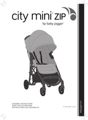 Baby Jogger city mini ZIP Instrucciones Del Ensamblaje