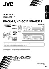 JVC KD-G612 Manual De Instrucciones