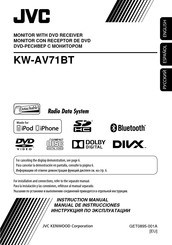 JVC KW-AV71BT Manual De Instrucciones