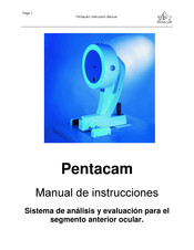 OCULUS Pentacam Manual De Instrucciones