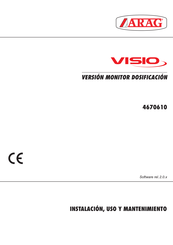 ARAG VISIO 4670610 Instalación Uso Y Mantenimiento