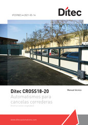 DITEC CROSS20 Manual Tecnico