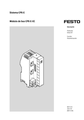 Festo CPX-E-EC Manual Del Usario