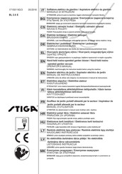 Stiga BL 2.6 E Manual De Instrucciones