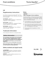 Truma AquaGo comfort Instrucciones De Funcionamiento