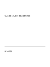 HP rp5700 Guía De Solución De Problemas
