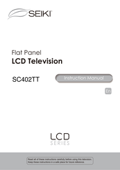 Seiki SC402TT Manual De Instrucciones