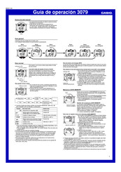 Casio 3079 Guía De Operación
