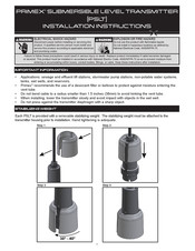 Primex 1050714 Instrucciones De Instalación