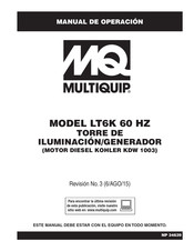 MULTIQUIP LT6K Manual De Operación