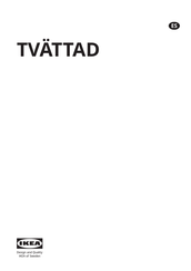 Ikea TVÄTTAD Manual De Instrucciones