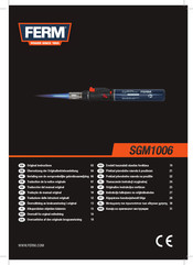 Ferm SGM1006 Traducción Del Manual Original