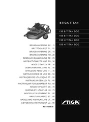 Stiga 155 H TITAN DOD Instrucciones De Uso