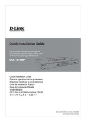 D-Link DGS-1010MP Guía De Instalación Rápida