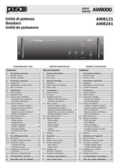 Paso AW8000 Serie Instrucciones De Uso