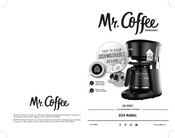 Mr Coffee LMX Serie Manual Del Usuario