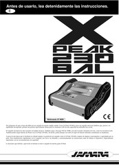 Jamara X PEAK 230 BAL Instrucciones De Uso