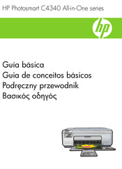 HP Photosmart C4340 All-in-One Serie Guía Básica