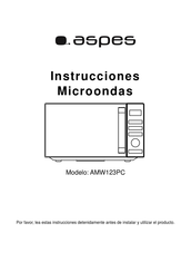 Aspes AMW123PC Manual De Instrucciones