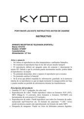 Kyoto DT4097 Instructivo