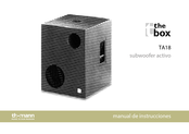 Thomann the box TA18 Manual De Instrucciones