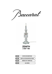 Baccarat ZENITH Manual De Montaje