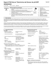 Signet DryLoc 2750 Manual Del Usuario