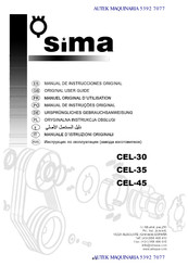 Sima CEL-30 Manual De Instrucciones Original