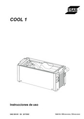 ESAB COOL 1 Instrucciones De Uso