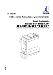 Beko MAT 33U CO Instrucciones De Instalación Y Funcionamiento