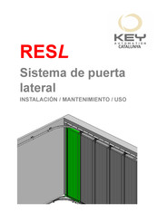 Key Automation RESL Instalación / Mantenimiento / Uso