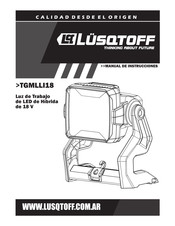 Lusqtoff TGMLLI18 Manual De Instrucciones