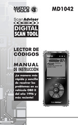 Matco Tools ScanAdviser MD1042 Manual De Instruccion