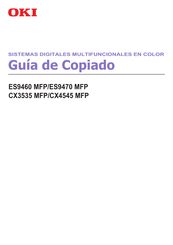 Oki CX3535 MFP Guía De Copiado