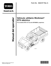 Toro 07410 Manual Del Operador