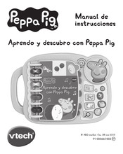 VTech Peppa Pig Manual De Instrucciones