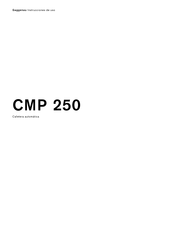 Gaggenau CMP 250 Instrucciones De Uso