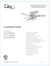 Litex WC42WW5 Guia De Instalacion