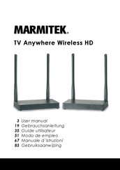 Marmitek TV Anywhere Wireless HD Modo De Empleo