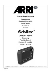 ARRI Orbiter Guia De Inicio Rapido