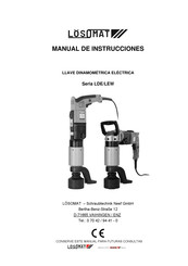 Gedore Losomat LEW Serie Manual De Instrucciones