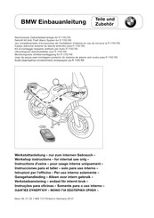 BMW R 1150 RS Instrucciones Para El Taller