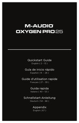 M-Audio OXYGEN PRO25 Guia De Inicio Rapido