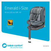 BEBE CONFORT Emerald i-Size Guia De Inicio Rapido