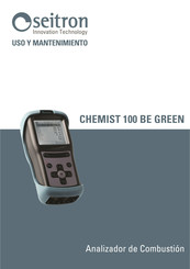 Seitron CHEMIST 100 BE GREEN Uso Y Mantenimiento