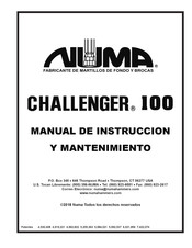 Numa CHALLENGER 100 Manual De Instrucción Y Mantenimiento