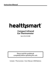 HealthSmart 18-210-000 Manual De Instrucciones