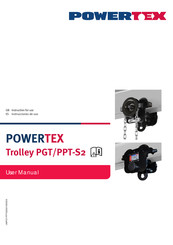 POWERTEX Trolley PPT-S2 Instrucciones De Uso